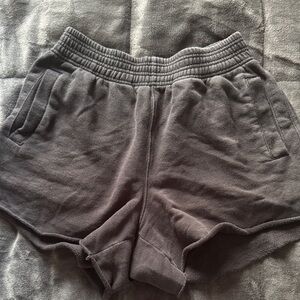 Aerie Charcoal Athletic Shorts